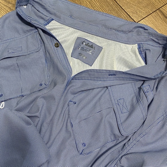 Men’s Cabela’s LS Button-Down Shirt w/UPF 30, 2XL - Picture 10 of 14